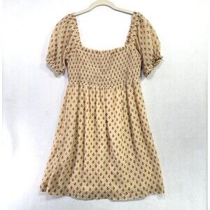 Floral Print Mini Dress